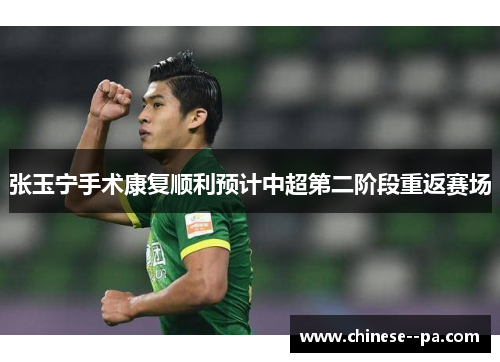 张玉宁手术康复顺利预计中超第二阶段重返赛场 张玉宁手术康复顺利预计中超第二阶段重返赛场